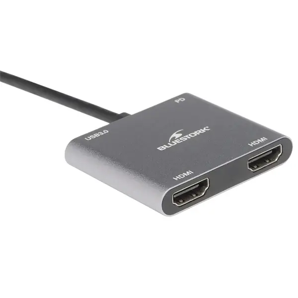 Cel mai bun preț BLUESTORK HUB-DUO-HDMI USB HUB
