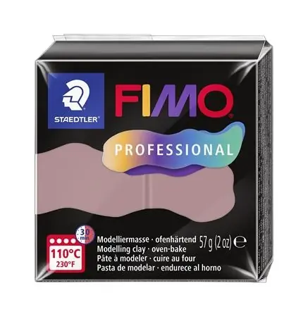 Preferatul clienților FIMO Professional plastilină 57g égethető dusty pink