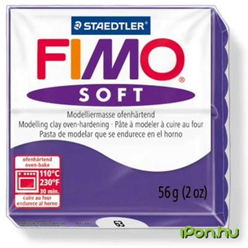 Ofertă FIMO plastilină 56 g arde-out Soft prună