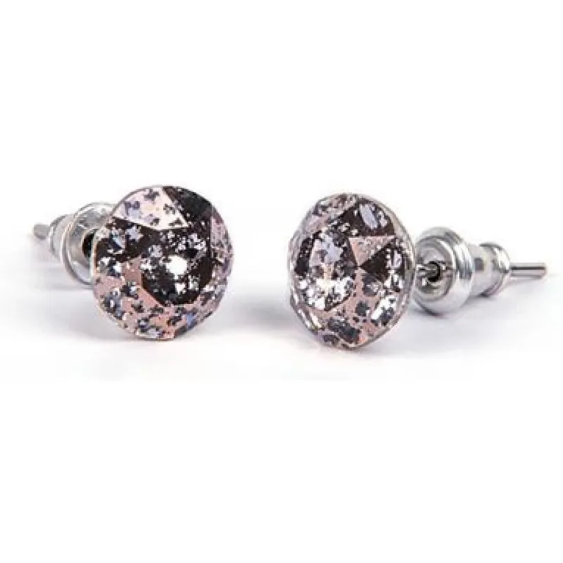 ART CRYSTELLA Cercei SWAROVSKI cu cristal anticat aur 8mm Chilipir