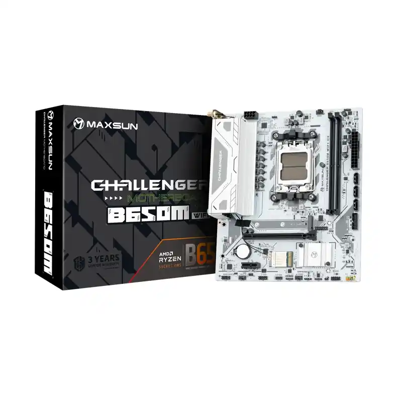 MAXSUN Challenger B650M WIFI ICE Preț redus