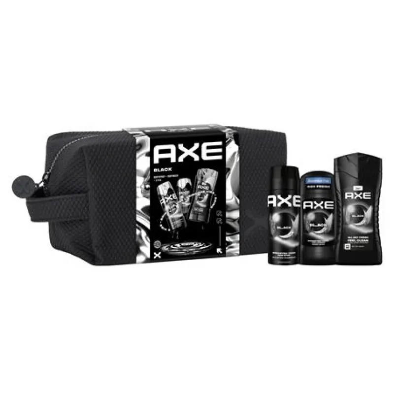 AXE Black de crăciun pachet cadou pentru bărbați neszeszerrel Promoție