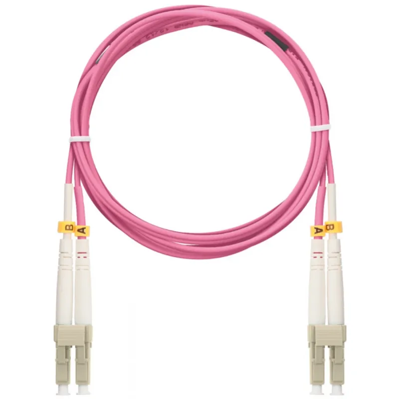 NIKOMAX Fiber Optic LC/UPC Conector Lila 5m NMF-PC2M4C2-LCU-LCU-005 Preț redus