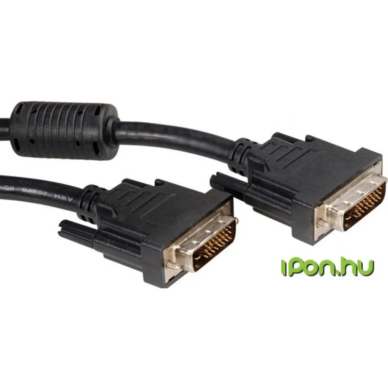 ROLINE DVI-D Conector Negru 2m 11.04.5525-25 Reduceri