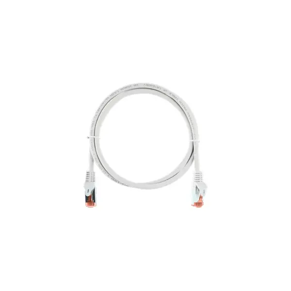 Lichidare de stoc NIKOMAX UTP CAT6 Conector Alb 15m NMC-PC4UE55B-ES-150-C-WT