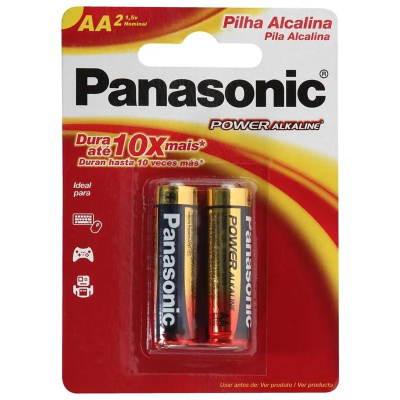 Plată sigură PANASONIC Alkaline power creion element (AA) 2buc