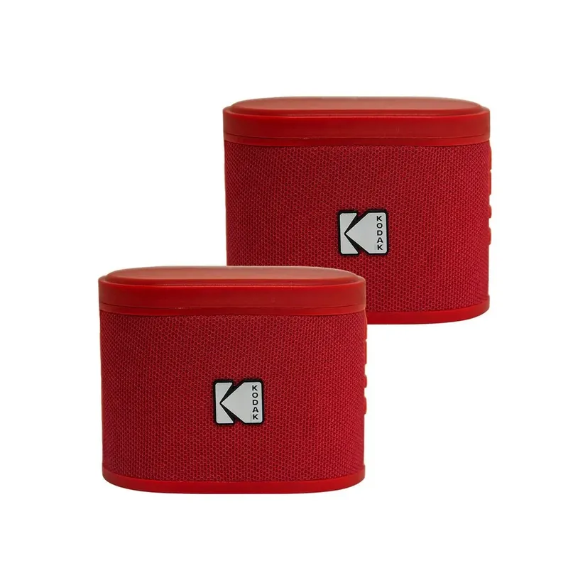 Livrare rapidă KODAK Soundbrix Mini BT boxă 2buc roșu BRIXRD2 KO-BRIXRD2
