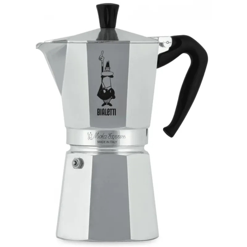 BIALETTI Moka Express creator gagâlţ 9 persoane inox Retur ușor