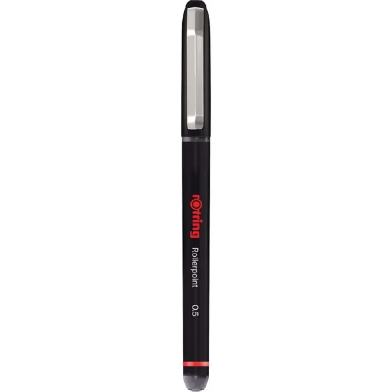 ROTRING Rollerpoint rollertoll capac 0.5 mm negru Ofertă