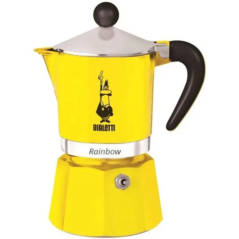 Cumpărături sigure BIALETTI 4982 Rainbow 3 persoane gagâlţ creator galben