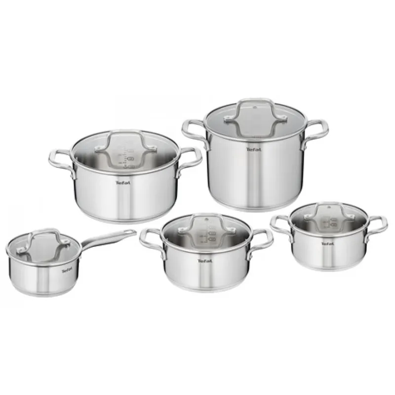 Livrare expres TEFAL E492SA26 Virtuoso Set vase 10 cu părţi