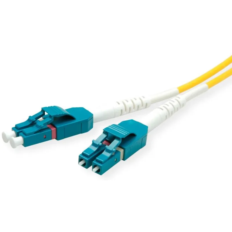 Premium ROLINE Fiber Optic LC Conector Galben 10m 21.15.8789