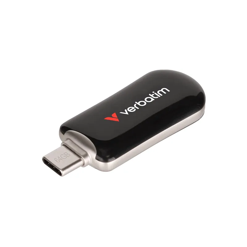 VERBATIM Plectra 64GB USB 3.2 Gen 1 Type C Negru Popular