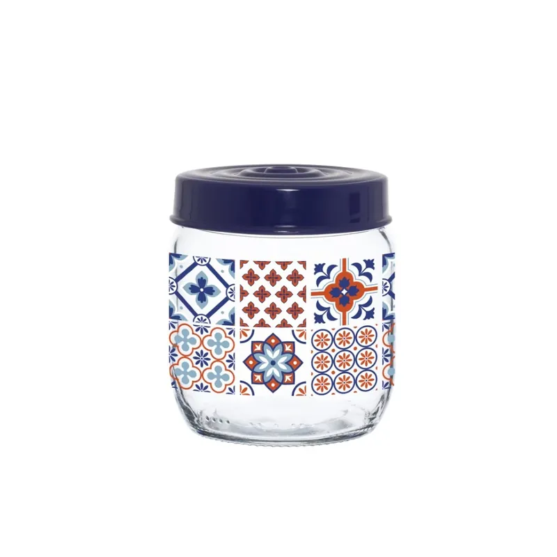 Mai ieftin HEREVIN 171341-063 Mosaic Űveg suport pentru condimente 425ml cu modele