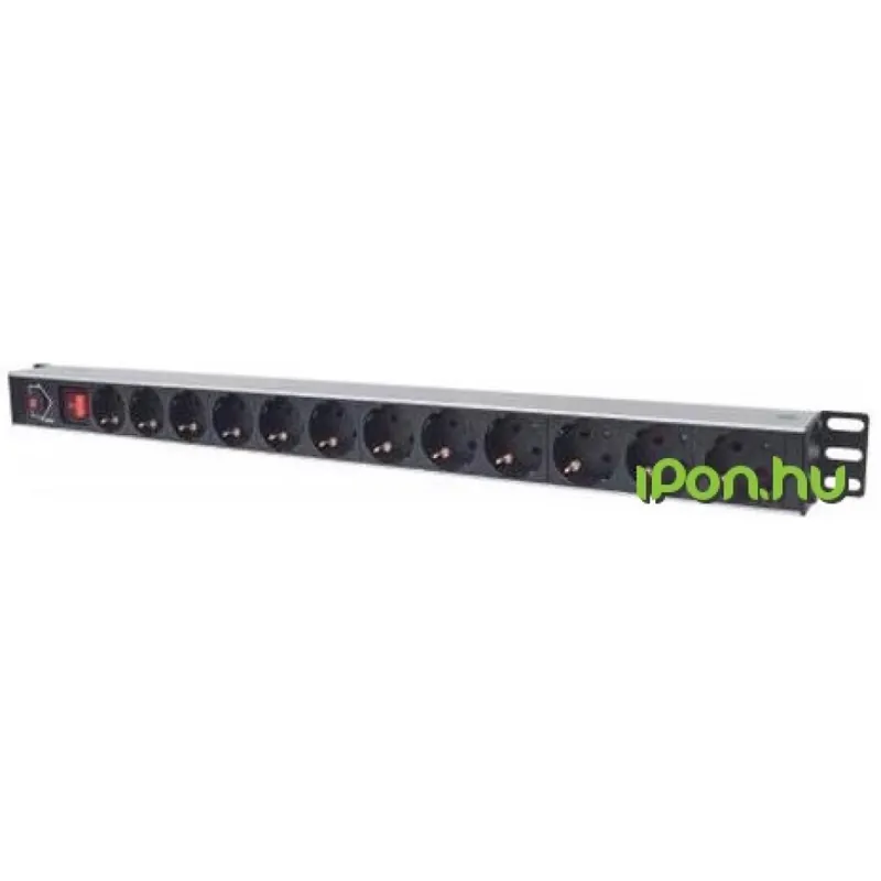 MANHATTAN 714044 vertical Rackmount splitter 12 priză 1.8m supratensiune protecție ki-be comutator Promoție