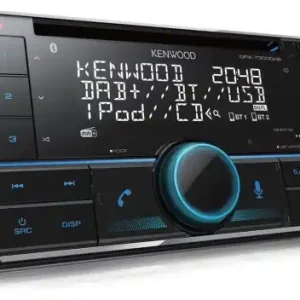 Cel mai vândut Autoradio Kenwood DPX-7300DAB cu Bluetooth, DAB si 4x50W