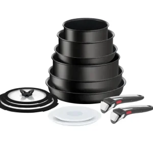 Bestseller Set 13 Piese Tefal Ingenio Unlimited On cu Grip Detasabil, Antiadherent, Inductie