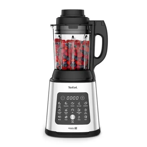 Blender Tefal PerfectMix Cook, 1400W, 10 programe, argintiunegru Nu rata