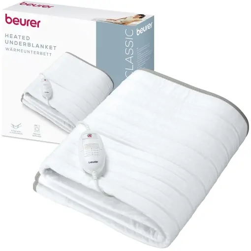 Patura electrica Beurer TS 17, 150x80 cm, 3 temperaturi, gri Cumpără acum