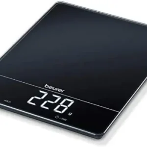 Cel mai bun preț Cantar de bucatarie Beurer KS 34, capacitate 15 kg, cu functie Tara, display LED, negru