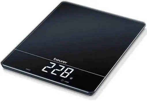 Cel mai bun preț Cantar de bucatarie Beurer KS 34, capacitate 15 kg, cu functie Tara, display LED, negru
