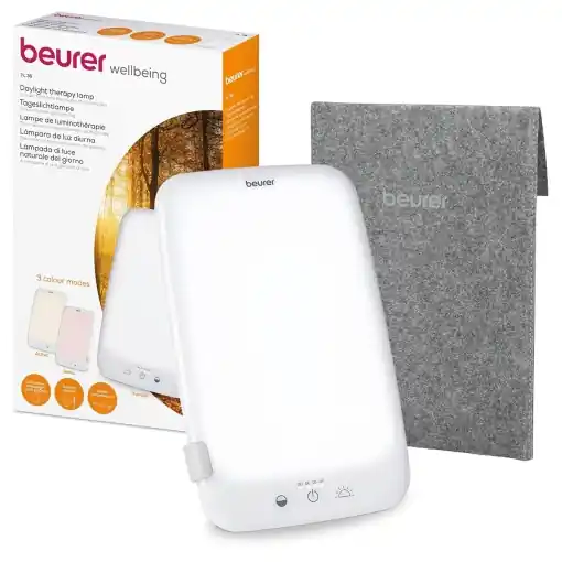 Lampa de zi Beurer TL 35, 10000 Lux, 3 temperaturi de culoare, dimabila, alba Super ofertă