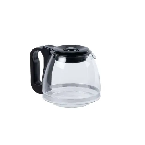 Disponibil imediat Cana de cafea Fackelmann 20997, 9-12 cani, neagra, din plastic si sticla