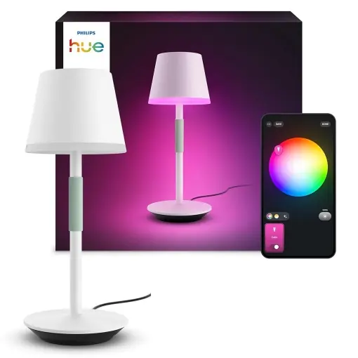 Lampa LED portabila Philips Hue Go, 530 lm, dimabila, alba Lichidare de stoc