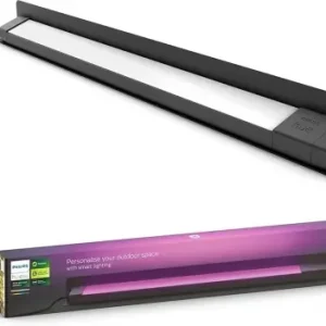 Lampa LED de Exterior Philips Hue Amarant, 1420 lm, Dimmabila, Neagra Retur gratuit