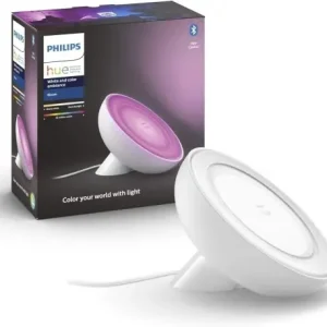Reducere extra Lampa de birou Philips Hue Bloom, 500 lm, 16 milioane culori, alba