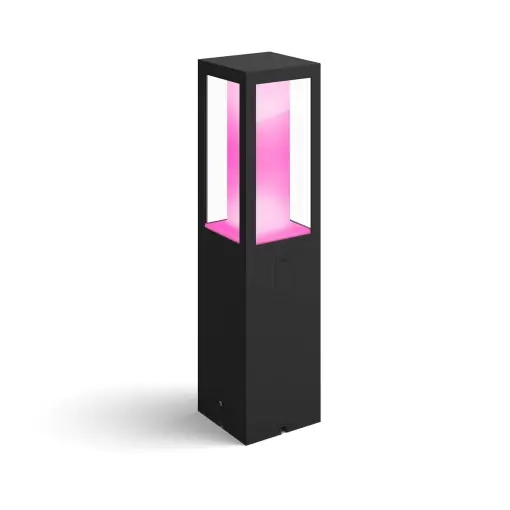 Discount Lampa LED de exterior Philips Hue Impress, dimabila, 16 milioane culori, neagra