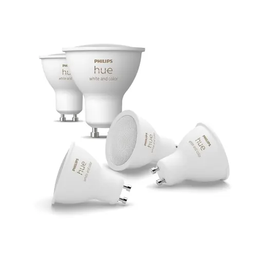 Spot LED Philips Hue GU10, 5 buc, 400 lm, dimabil, 16 milioane culori Comandă acum