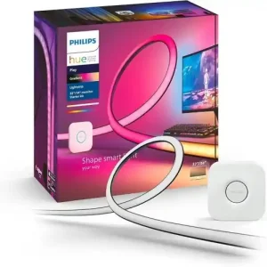Banda LED Philips Hue Play Gradient, 32-34 inch, dimabila, 16 milioane culori Disponibil imediat