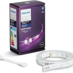 Banda LED Philips Hue Lightstrip Plus Extensie 1m, 16 milioane culori, dimabila Ofertă