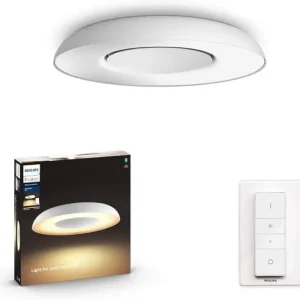 Lampa de tavan Philips Hue White Ambiance, 2350lm, alb, dimabil Promoție
