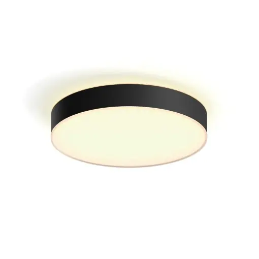 Lampa de tavan Philips Hue Enrave, 3300lm, negru, dimabila, controlata prin aplicatie Popular