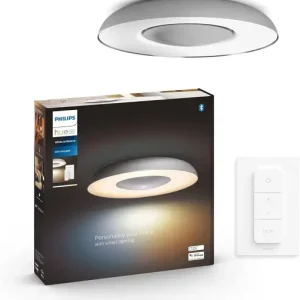 Lampa LED Philips Hue White Ambiance Still, dimmabila, aluminiu, controlabila prin aplicatie Cumpără acum