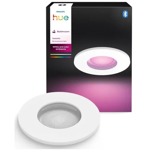 Cel mai bun preț Spoturi incastrate Philips Hue White Color Ambiance Xamento, dimabile, 16 milioane culori