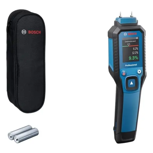 Comandă acum Aparat de masurat umiditate Bosch Professional GMP 1-13, 37 tipuri de lemn, IP 65