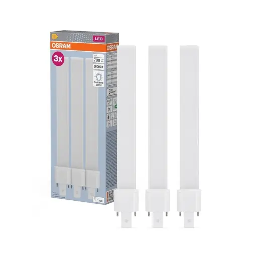 Lampa LED Osram DULUX S11, 6W, 700lm, 4000K, G23 Reducere