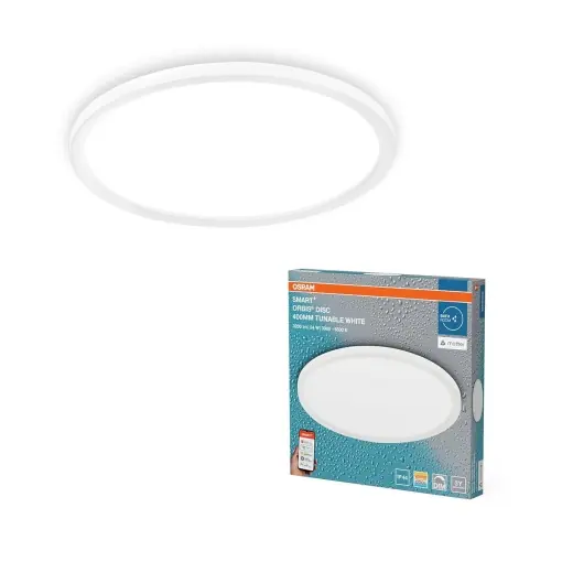 Lampa LED de Baie OSRAM SMART Matter Orbis, 24W, 1900lm, Alb Cumpărături sigure