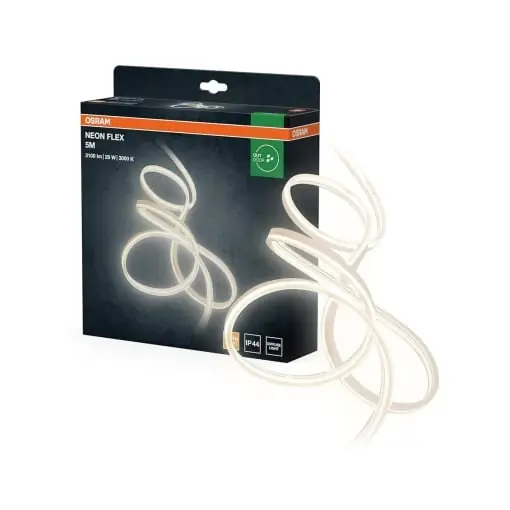 Chilipir Banda LED decorativa Osram Neon Flex 5m, cald, IP44, pentru exterior