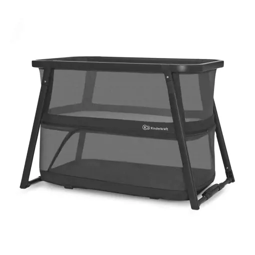 Patut Kinderkraft SOFI Plus, 4 in 1, alb, usor de transportat, cu 2 laken gratis Ofertă exclusivă