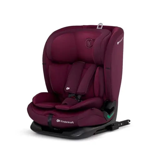 Discount Scaun Auto Kinderkraft ONETO3, 9-36 kg, cu Isofix, Culoare Cherry Pearl