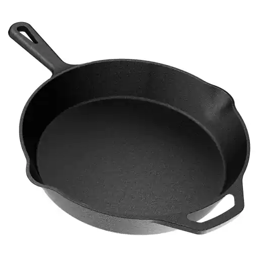 Tigaie din fonta YASHE 26 CM, rezistenta la temperaturi inalte, pentru carne si legume Ofertă specială