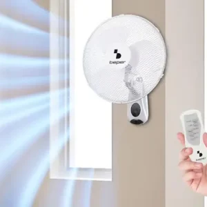 Livrare gratuită Ventilator de perete BEPER P206VEN600 cu telecomanda, 3 viteze, timer 7,5 ore