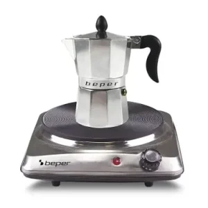 Noutate Plita electrica Beper 90.820, 1500W, 5 trepte temperatura, 18.5 cm