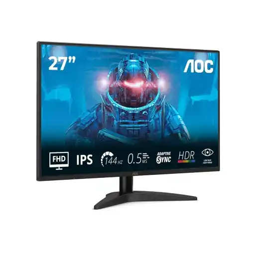 Bestseller Monitor Gaming AOC 27B36X 27 inch FHD, 144 Hz, IPS, Negru