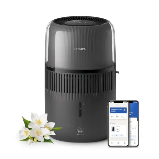 Umidificator Philips HU560003, 4.5L, 300 mlh, Negru Cel mai bun preț