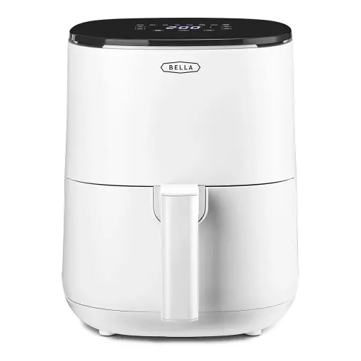 Friteuza cu aer cald BELLA 3 L, 1400 W, alba, cu touchscreen Preferatul clienților